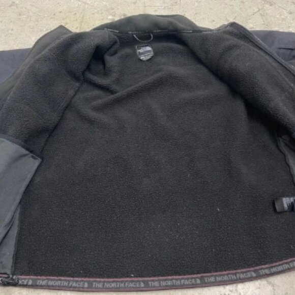 The North Face Jacket Mens Large Blue Black Fleece Pockets Outdoor Gorpcore - Picture 8 of 16